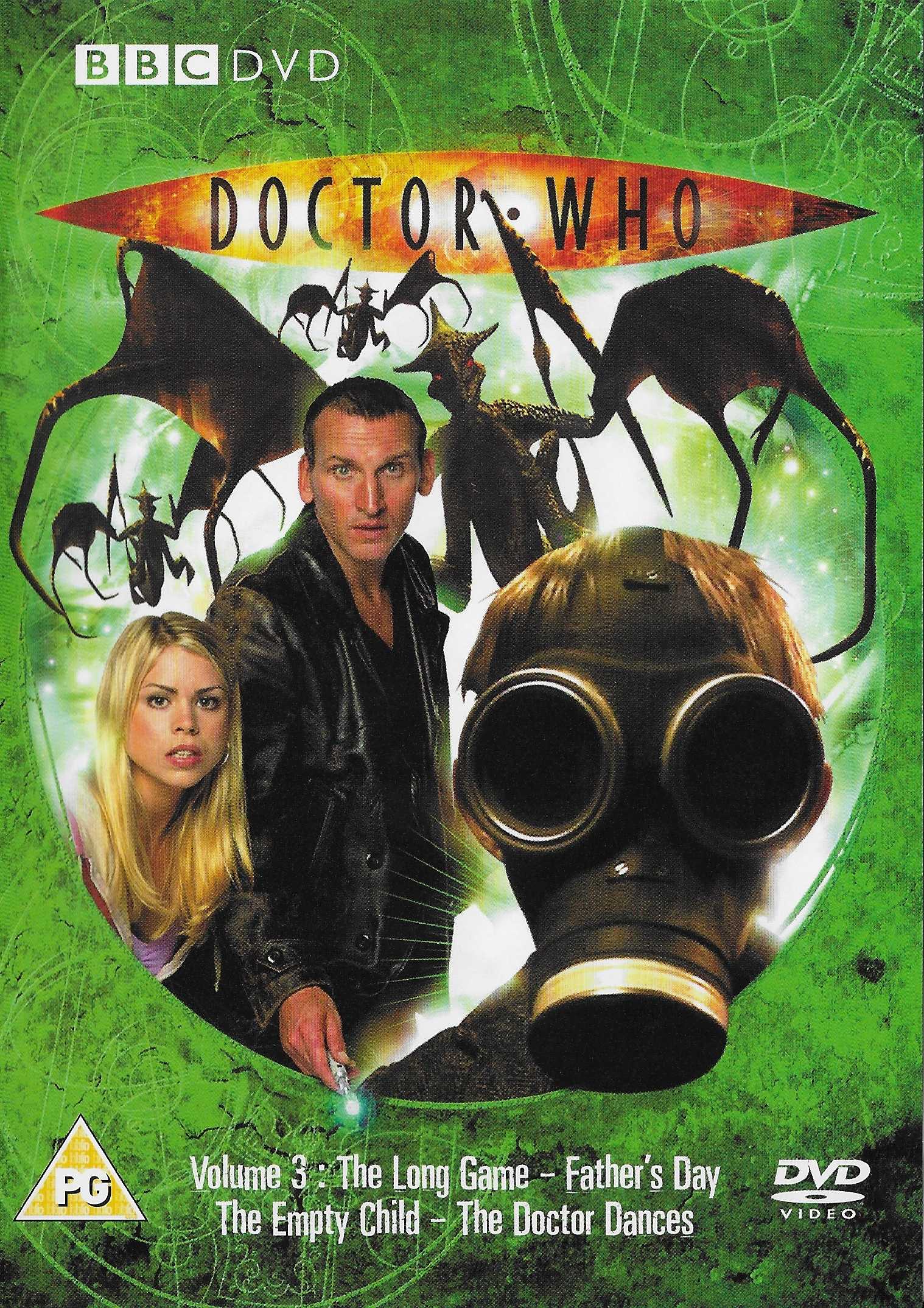 Picture of BBCDVD 1757 Doctor Who - New series, volume 3 by artist Russell T Davies / Paul Cornell / Steven Moffat from the BBC records and Tapes library
